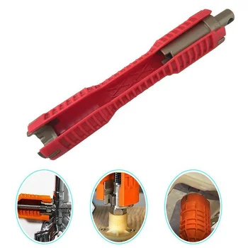 Red Double-headed Multifunctional Sink Wrench Water Pipe Spanner Installer Tool It Is An Essential Gadget For Every Family.
Red Double-headed Multifunctional Sink Wrench Water Pipe Spanner Installer Tool It Is An Essential Gadget For Every Family.