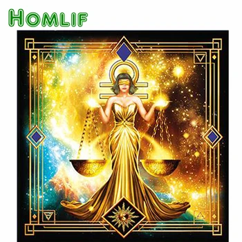 HOMLIF 5D DIY square/round Diamond Painting Libra Cross Stitch Diamond Embroidery Pattern Rhinestone Home Decor5D DIY square
HOMLIF 5D DIY square/round Diamond Painting Libra Cross Stitch Diamond Embroidery Pattern Rhinestone Home Decor5D DIY square