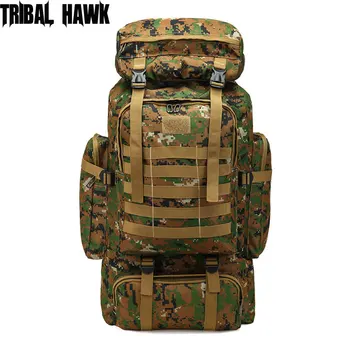 70L Outdoor Backpack Molle Military Tactical Backpack Sports Bag Waterproof Camping Hiking Backpack Travel Climbing Rucksack
70L Outdoor Backpack Molle Military Tactical Backpack Sports Bag Waterproof Camping Hiking Backpack Travel Climbing Rucksack