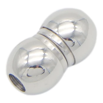 20pcs/lot engrave logo hole:4/5/6mm Column Magnet Clasps Connectors Silver Tube For Bracelet DIY Jewelry Necklace Making Clasp
20pcs/lot engrave logo hole:4/5/6mm Column Magnet Clasps Connectors Silver Tube For Bracelet DIY Jewelry Necklace Making Clasp