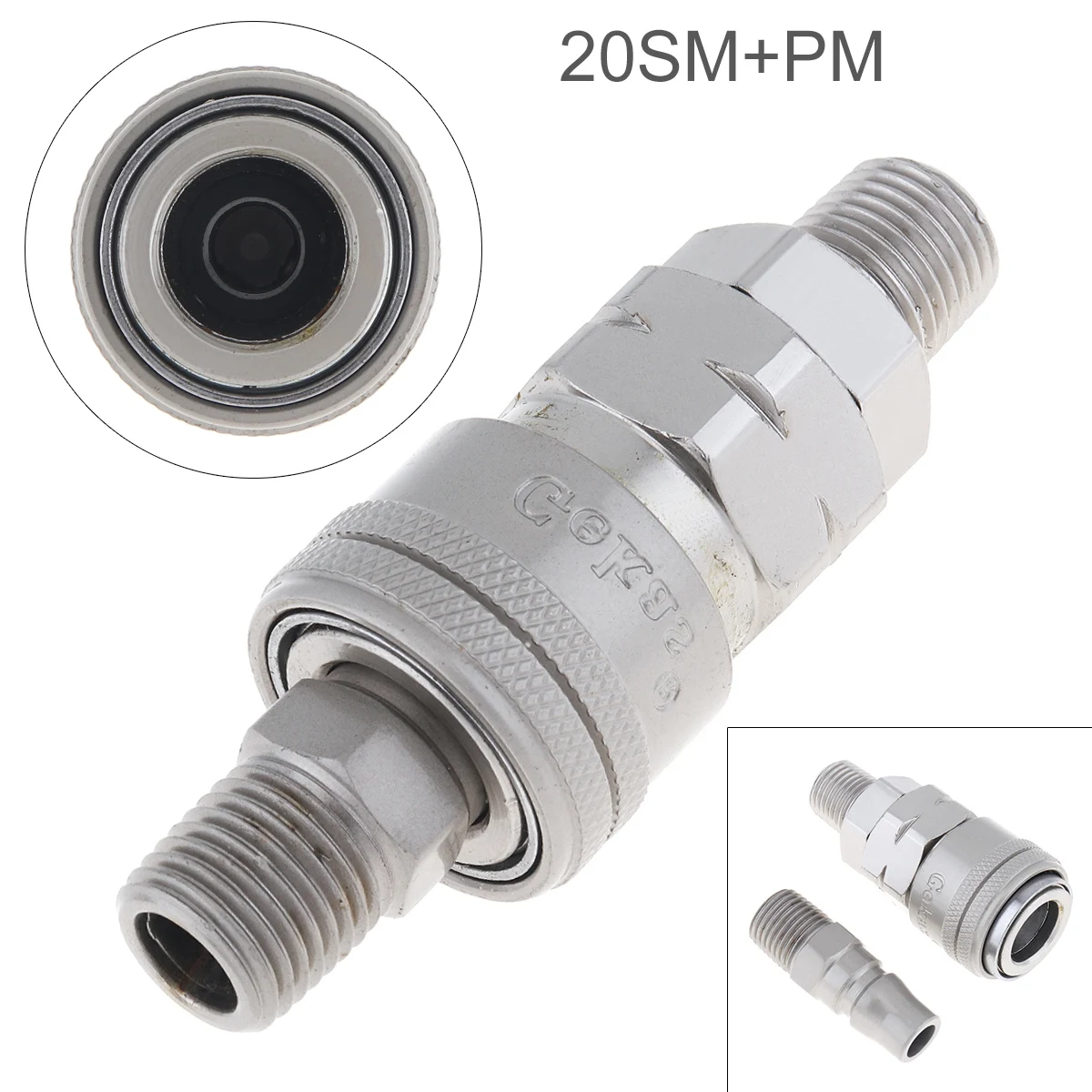 2pcs/set TL-U4 20SM+PM Hardened Steel Pneumatic Parts Connector with Dual Interface and Telescopic Buckle for Air Compressor
2pcs/set TL-U4 20SM+PM Hardened Steel Pneumatic Parts Connector with Dual Interface and Telescopic Buckle for Air Compressor