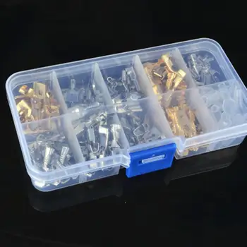 150 Pcs/Box Auto Parts Cold-Pressed Terminal Box Male And Female Docking Combination Set Connect Internal Wiring
150 Pcs/Box Auto Parts Cold-Pressed Terminal Box Male And Female Docking Combination Set Connect Internal Wiring