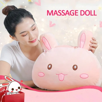 Electric Rabbit Massage Pillow Multifunction Heating Deep Shiatsu Kneading Office Rabbit/Bear Modeling Design Intelligent Home
Electric Rabbit Massage Pillow Multifunction Heating Deep Shiatsu Kneading Office Rabbit/Bear Modeling Design Intelligent Home
