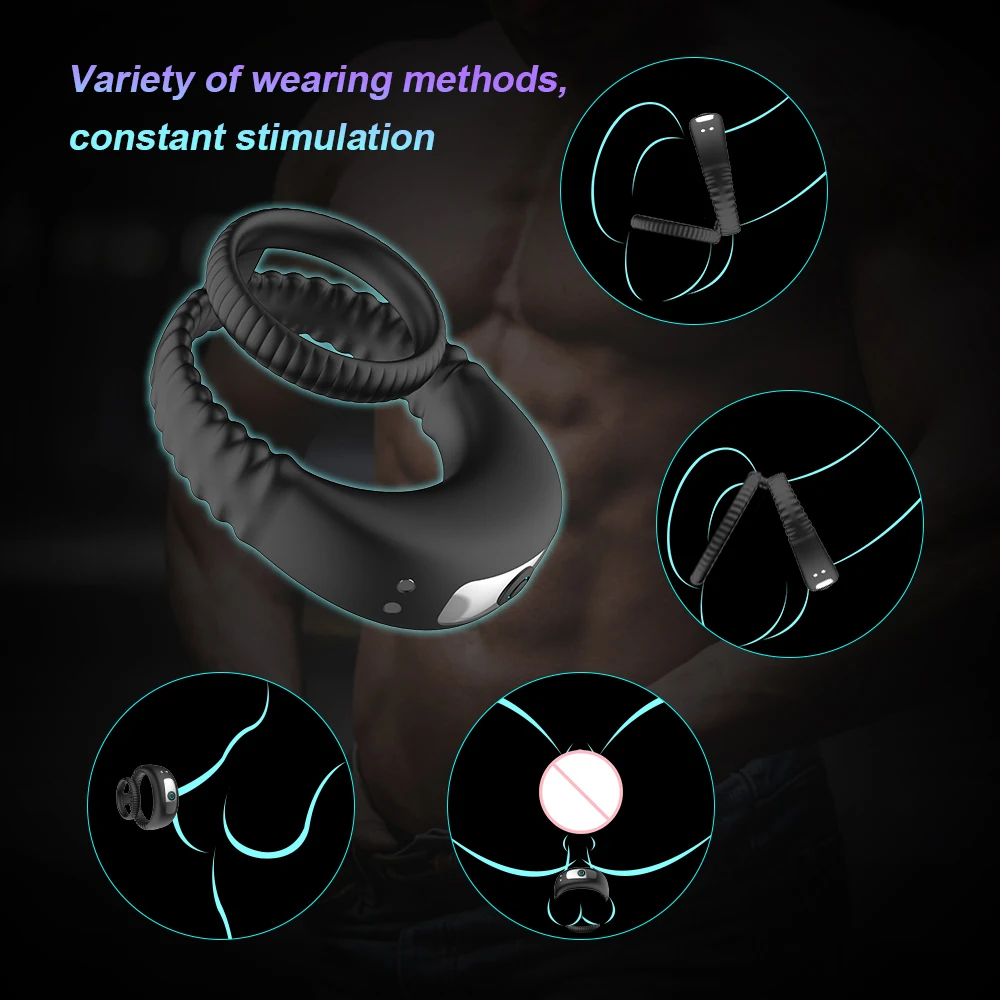 Мужской Вибратор Кольцо