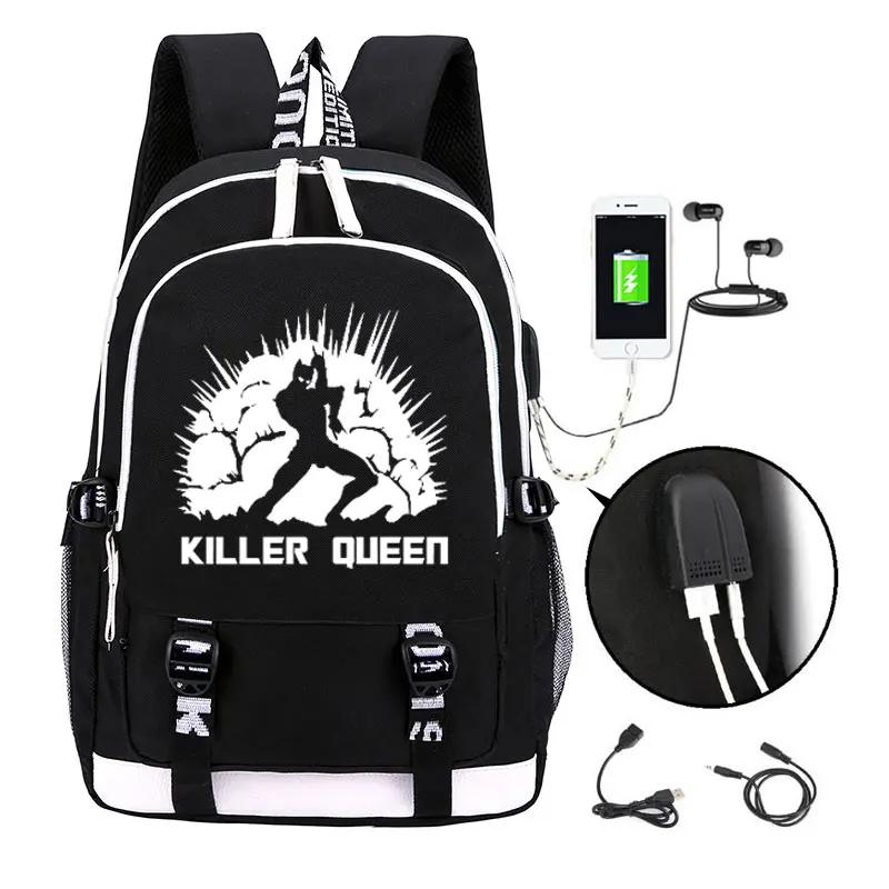 JOJO'S BIZARRE ADVENTURE backpack 2019 Trendy usb laptop school bag for girls boys teenagers children's cool bookbag
JOJO'S BIZARRE ADVENTURE backpack 2019 Trendy usb laptop school bag for girls boys teenagers children's cool bookbag