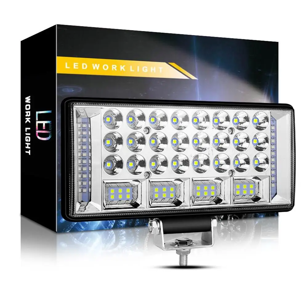 204W 6 inch 68 LED Waterproof IP67 Work Light LED Spotlight for Work Driving Offroad Boat Car Tractor Truck Excavator with box
204W 6 inch 68 LED Waterproof IP67 Work Light LED Spotlight for Work Driving Offroad Boat Car Tractor Truck Excavator with box