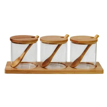 3pcs Household Fashion Condiment Containers Seasoning Pot Seasoning Bottles Salt Bottles for Restaurant 
3pcs Household Fashion Condiment Containers Seasoning Pot Seasoning Bottles Salt Bottles for Restaurant