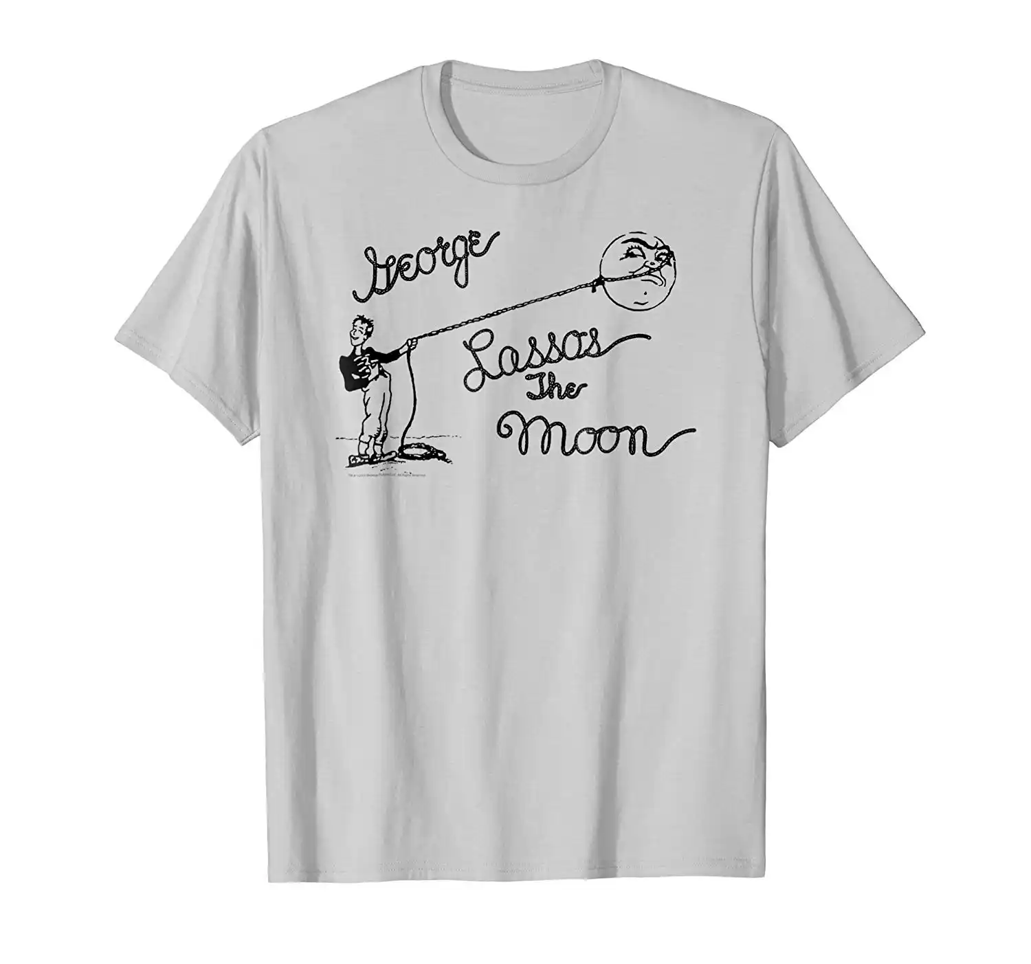 2019 модные Для мужчин футболка это прекрасная жизнь Джордж Lassos The Moon футбо...