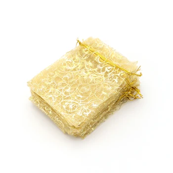 50/100pcs Gold Eyelash Organza Jewelry Pouches 9x12cm Champagne Wedding Party Favor Bags Gift Ring Jewelry Packaging Bag 2020
50/100pcs Gold Eyelash Organza Jewelry Pouches 9x12cm Champagne Wedding Party Favor Bags Gift Ring Jewelry Packaging Bag 2020
