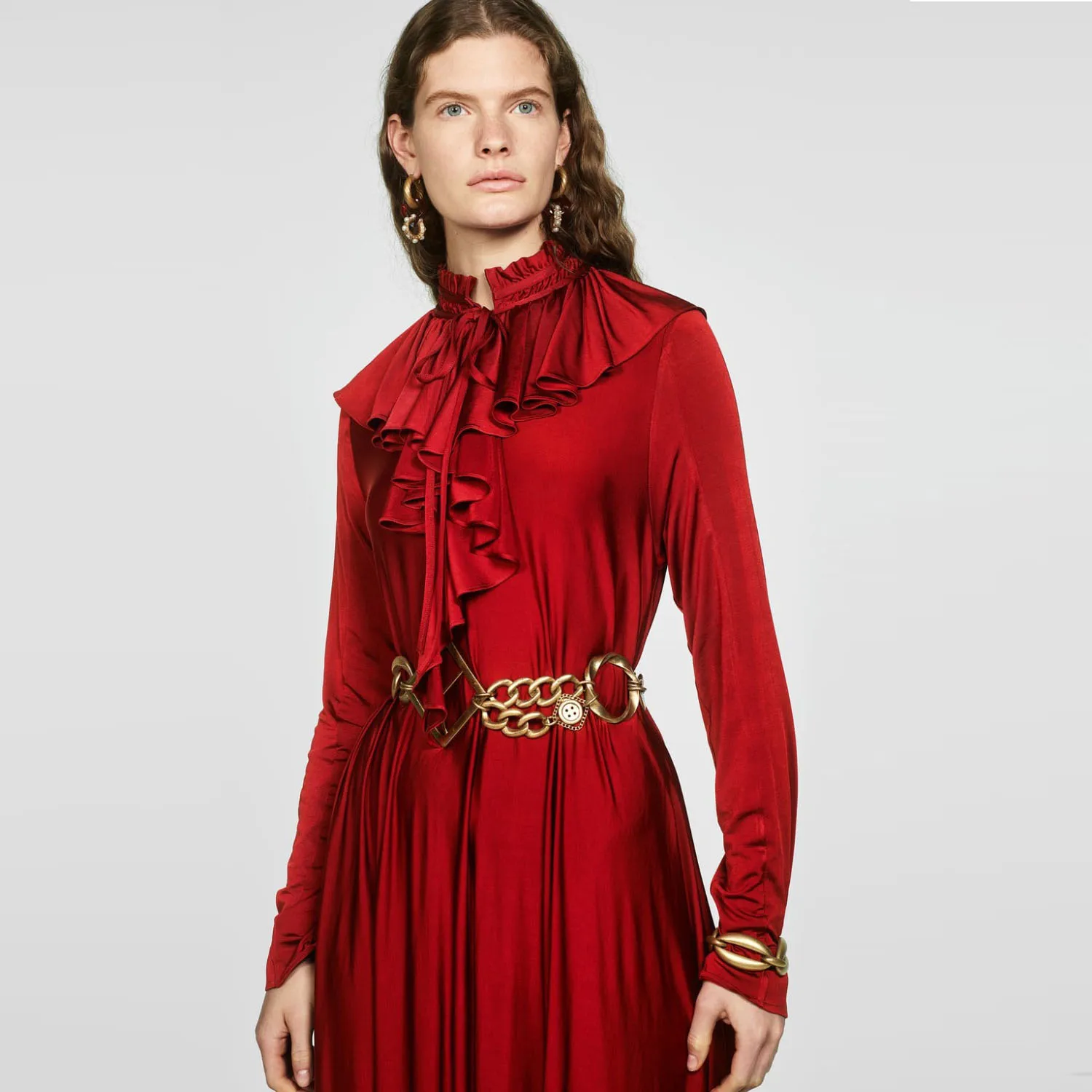 Miwens ZA Vintage Limited Edition Large Buckle Leather Belt For Women Wedding Luxury Punk Metal Maxi Waist Chain Dress Jewelry
Miwens ZA Vintage Limited Edition Large Buckle Leather Belt For Women Wedding Luxury Punk Metal Maxi Waist Chain Dress Jewelry