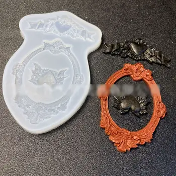 DIY Photo Frame Heart Keychain Pendant Resin Molds Slilcone Picture Custom UV Resin Molds Jewelry Making Tools Art Craft
DIY Photo Frame Heart Keychain Pendant Resin Molds Slilcone Picture Custom UV Resin Molds Jewelry Making Tools Art Craft