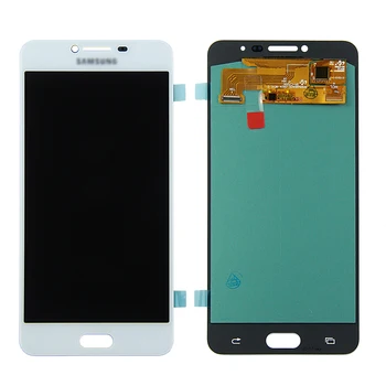 100% tested Super AMOLED LCDs For Samsung Galaxy C7 C7000 SM-C7000 Display LCD Touch Screen Digitizer Parts