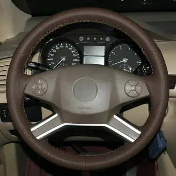 For Mercedes Benz R350 Top Leather Steering Wheel Hand-stitch on Wrap Cover
For Mercedes Benz R350 Top Leather Steering Wheel Hand-stitch on Wrap Cover