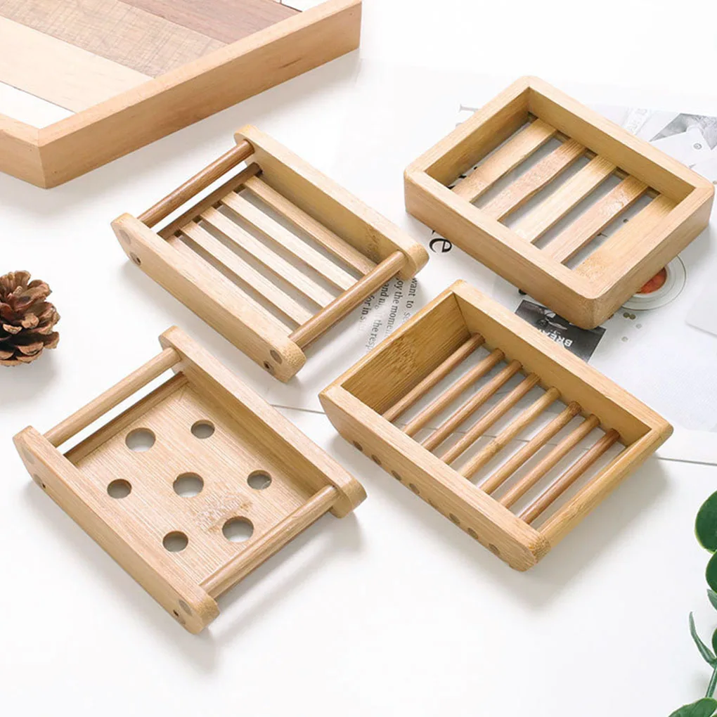 Soap Dish Container Moisture-proof Handmade Hardness Bamboo Storage Tray Practical Multifunctional Draining Box
Soap Dish Container Moisture-proof Handmade Hardness Bamboo Storage Tray Practical Multifunctional Draining Box