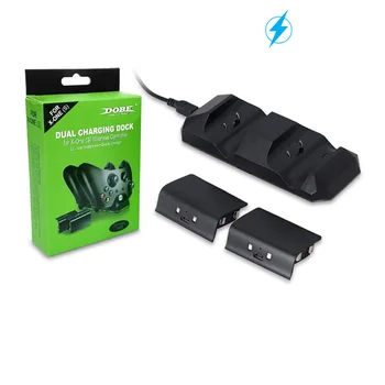 Rechargeable Battery Pack Quick Charger Dual Charging Dock Station 1100Mah for Xbox One/Slim/Elite Controller Replacement 697
Rechargeable Battery Pack Quick Charger Dual Charging Dock Station 1100Mah for Xbox One/Slim/Elite Controller Replacement 697