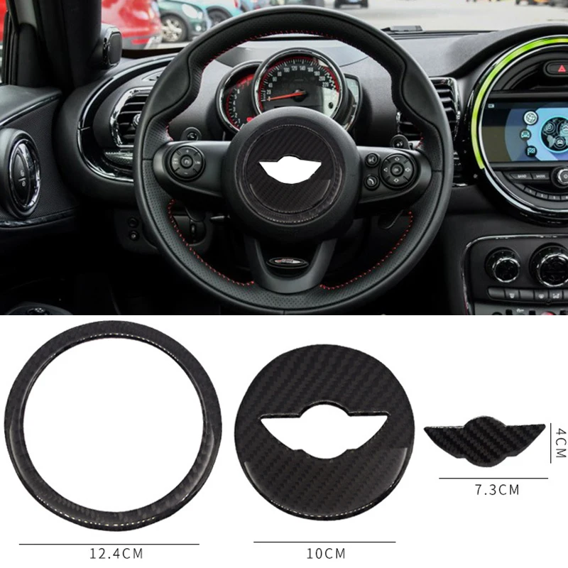 Carbon Fiber Steering Wheel Stickers Cover Trim for Mini Cooper Clubman R55 R56 Countryman R60 Paceman R61 F54 F55 F56 F60
Carbon Fiber Steering Wheel Stickers Cover Trim for Mini Cooper Clubman R55 R56 Countryman R60 Paceman R61 F54 F55 F56 F60