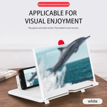 Phone Amplifier Screen Loupe High Definition 12 Inch Amplification Function Screen With Magnifying Folding Phone Desk Holder
Phone Amplifier Screen Loupe High Definition 12 Inch Amplification Function Screen With Magnifying Folding Phone Desk Holder