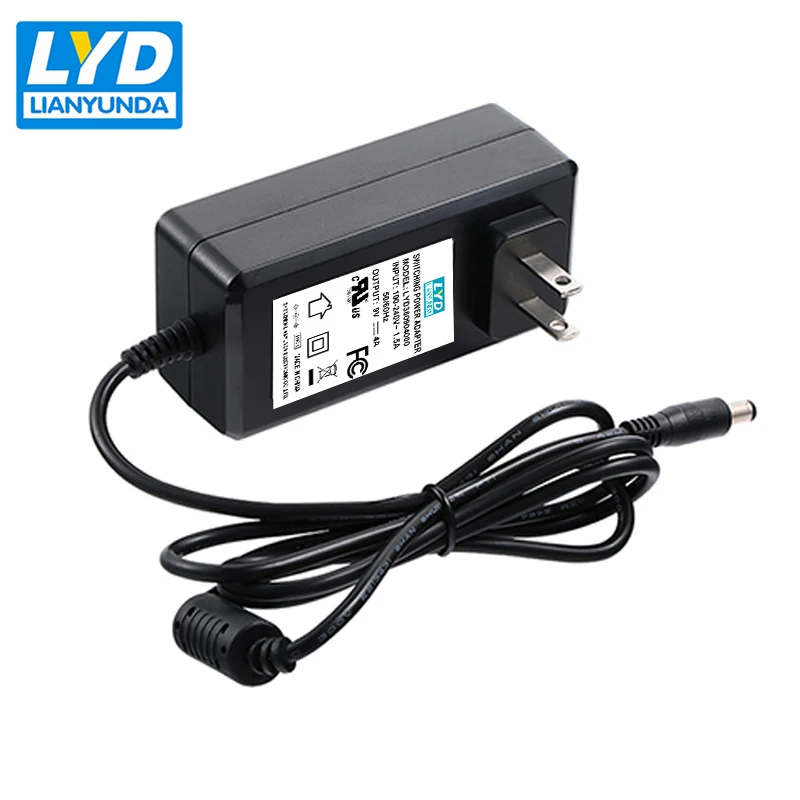 DC 9V/4A 2.1*5.5*10mm Supply Medical Equipment Adapter Wall Insertion 1PCS European US EU PlugOutlet Converter Socket Adapter
DC 9V/4A 2.1*5.5*10mm Supply Medical Equipment Adapter Wall Insertion 1PCS European US EU PlugOutlet Converter Socket Adapter