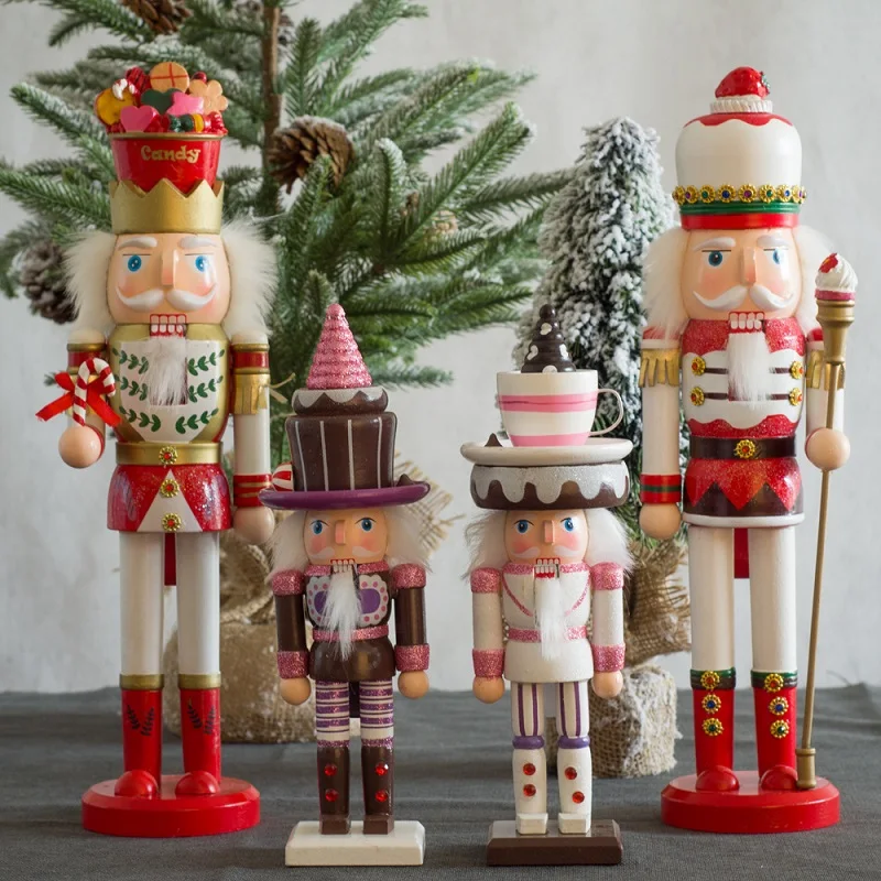 New Christmas Nutcracker Puppet Miniature Decor Ice Cream Sweetheart Creative Nutcracker Soldier Figurine Birthday New Year Gift
New Christmas Nutcracker Puppet Miniature Decor Ice Cream Sweetheart Creative Nutcracker Soldier Figurine Birthday New Year Gift