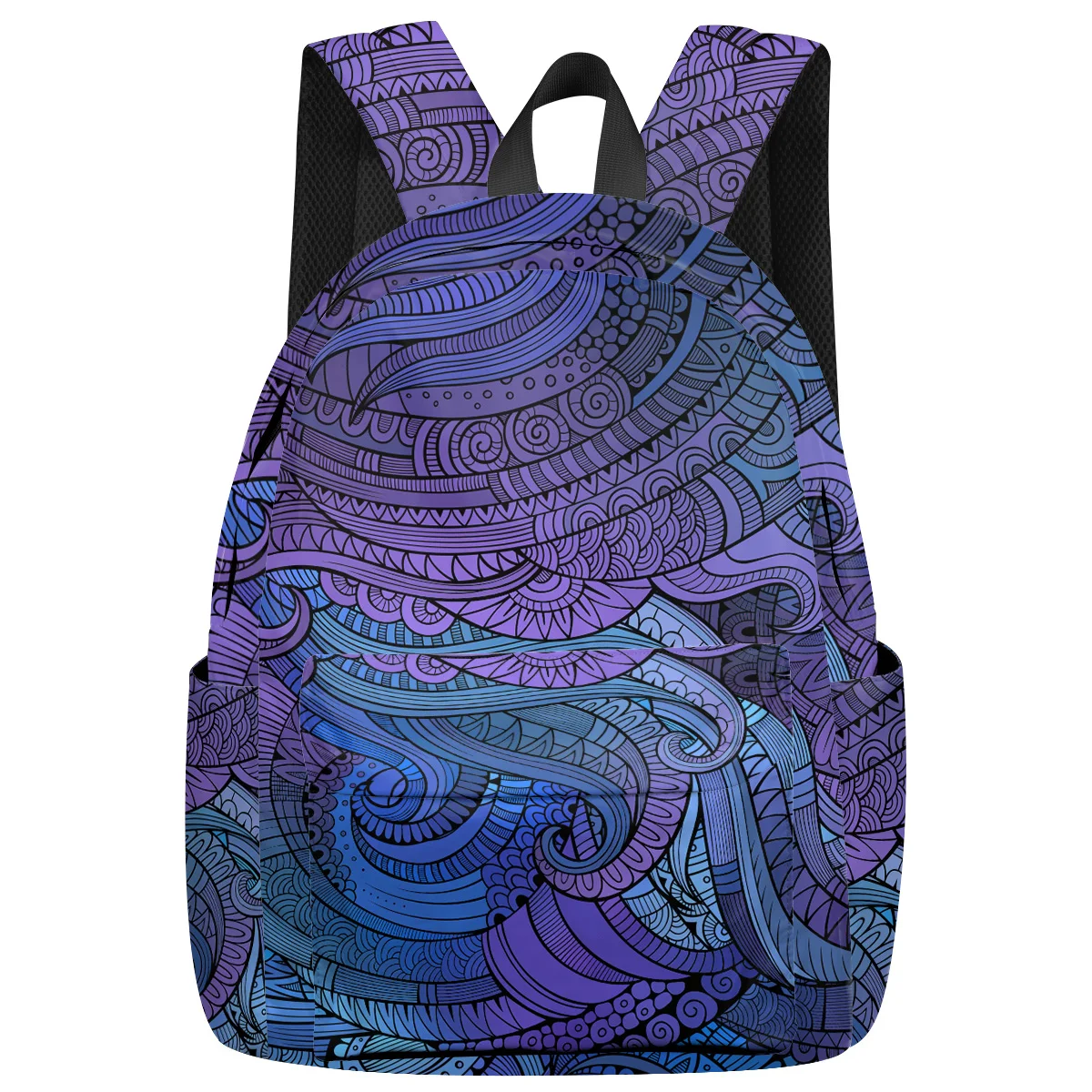 WHEREISART Purple Vine Pattern Spiral Decorative Pattern Backpacks Elementary School Students Multipurpose Daypacks Soft
WHEREISART Purple Vine Pattern Spiral Decorative Pattern Backpacks Elementary School Students Multipurpose Daypacks Soft