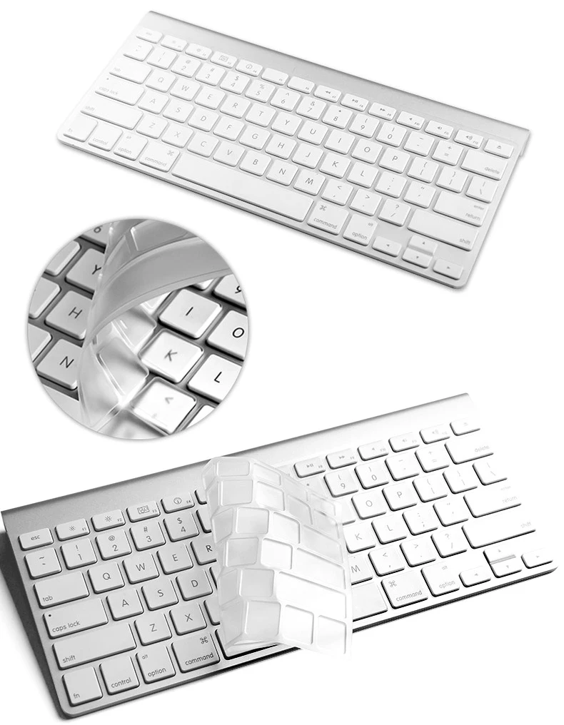 Keyboard Cover for Apple iMac Keyboard Wireless Bluetooth Magic TPU Silicone Clear EU US Skin Film A1314 A1644 MC184LL MLA22LL
Keyboard Cover for Apple iMac Keyboard Wireless Bluetooth Magic TPU Silicone Clear EU US Skin Film A1314 A1644 MC184LL MLA22LL
