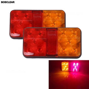 2 PCS Waterproof 12-80V Truck LED Tail Light Rear Lamp Stop Reverse Safety Indicator Fog Lights for Trailer Truck Car Taillights
2 PCS Waterproof 12-80V Truck LED Tail Light Rear Lamp Stop Reverse Safety Indicator Fog Lights for Trailer Truck Car Taillights