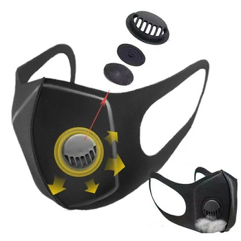 3PCS Cycling Mask Anti Dust Mouth Cover Reusable Face Masks Outdoor Sport Protection with Breath Valve 
3PCS Cycling Mask Anti Dust Mouth Cover Reusable Face Masks Outdoor Sport Protection with Breath Valve