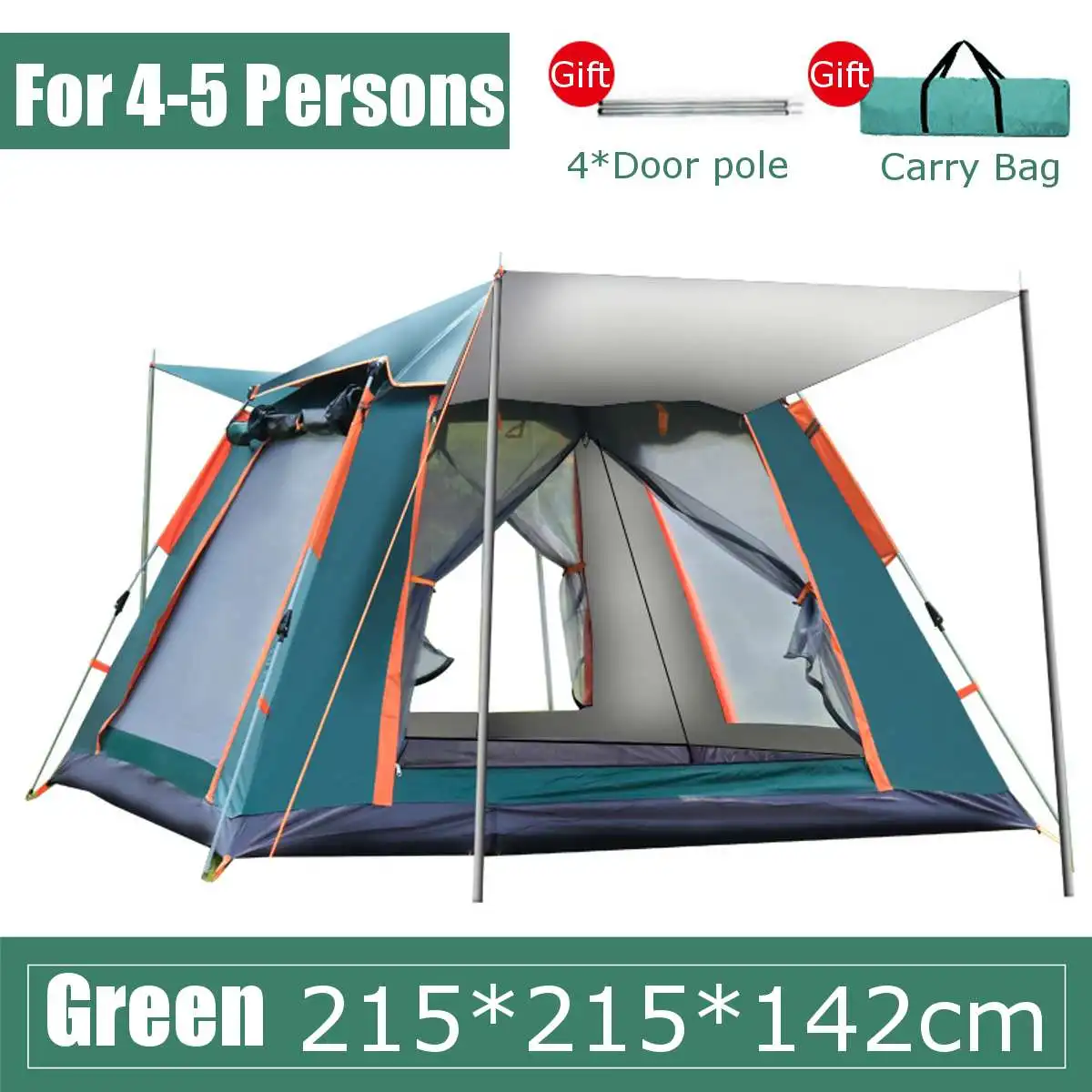 6-7 Person Open tent Throw pop up tents Outdoor camping Hiking automatic season Tents Speed open Family Beach large space 6-7 Person Open tent Throw pop up tents Outdoor camping Hiking automatic season Tents Speed open Family Beach large space