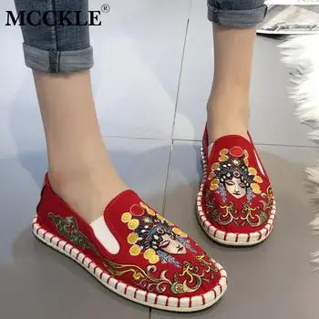 MCCKLE Women Traditional Canvas Loafers Women's Shoes Soft Vintage Woman Casual Slip On Ladies Comfort Shallow Female Plus Size
MCCKLE Women Traditional Canvas Loafers Women's Shoes Soft Vintage Woman Casual Slip On Ladies Comfort Shallow Female Plus Size