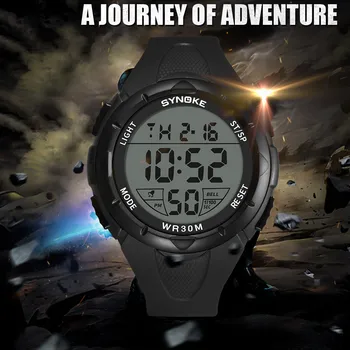 Digital Watch SYNOKE Multi-Function 30M Waterproof Watch LED Digital Double Action Watch часы для занятий спортом купить часы
Digital Watch SYNOKE Multi-Function 30M Waterproof Watch LED Digital Double Action Watch часы для занятий спортом купить часы