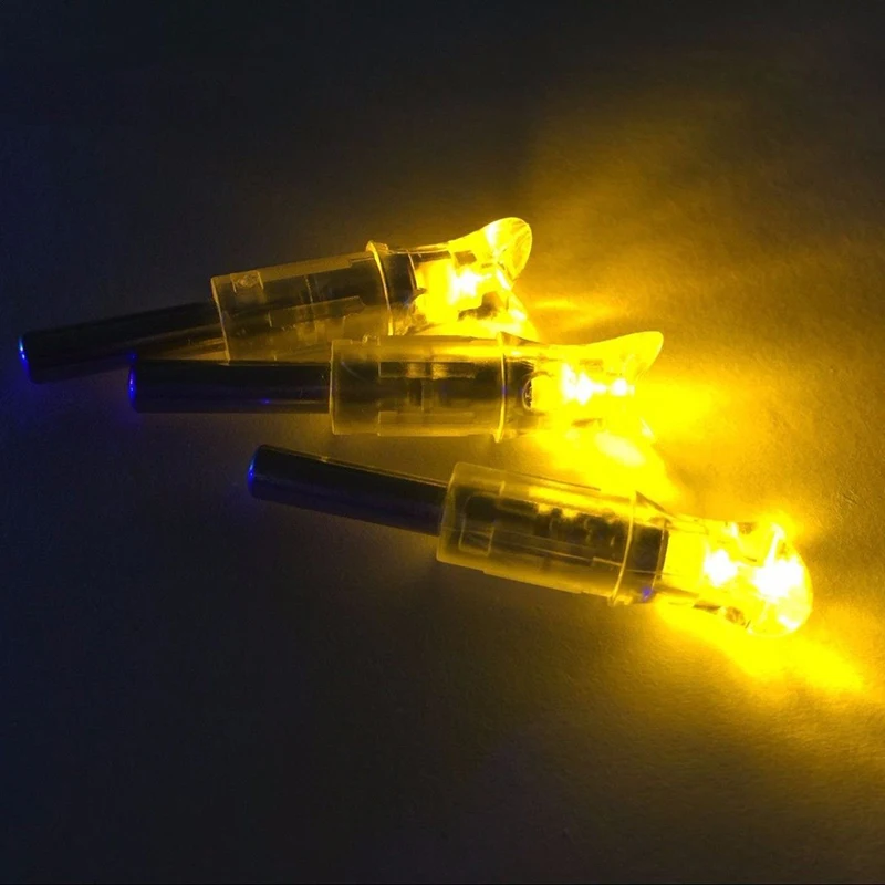 3PCS Automatically LED Lighted Arrow Nocks Tail For Crossbow Arrows Archery Fit 6mm Arrow Shaft
3PCS Automatically LED Lighted Arrow Nocks Tail For Crossbow Arrows Archery Fit 6mm Arrow Shaft