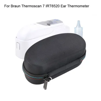 Nylon Shockproof Box For Braun-thermoscan 7 Irt6520 Ear Thermometer Case Eva Storage Travel Bag Cover
Nylon Shockproof Box For Braun-thermoscan 7 Irt6520 Ear Thermometer Case Eva Storage Travel Bag Cover