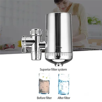 Stainless Steel Tap Water Filter Kitchen Faucet Mount Water Purifier Rust Bacteria Removal Diatom Ceramic Washable Filter Home 4 
Stainless Steel Tap Water Filter Kitchen Faucet Mount Water Purifier Rust Bacteria Removal Diatom Ceramic Washable Filter Home 4