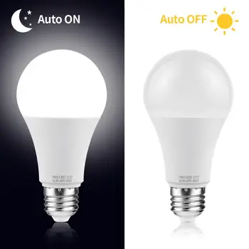 Corridor Night Lights 15W E27 LED Bulbs Light Sensor Control Dusk to Dawn Bulb Auto ON OFF lamps Pathway Garden Light 110V 220V
Corridor Night Lights 15W E27 LED Bulbs Light Sensor Control Dusk to Dawn Bulb Auto ON OFF lamps Pathway Garden Light 110V 220V