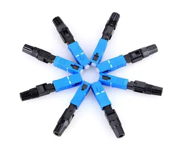 100PCS SC Optic Fiber Quick Cold FTTH SC Single Mode UPC Fast ConnectorSC adapter Field Assembly
100PCS SC Optic Fiber Quick Cold FTTH SC Single Mode UPC Fast ConnectorSC adapter Field Assembly