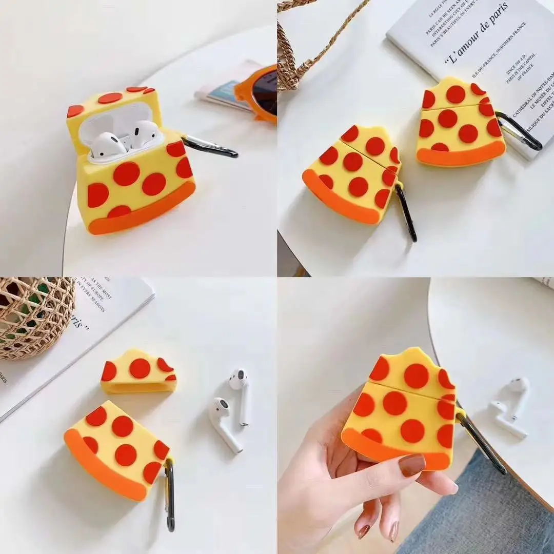 For AirPod 2 Case 3D Cheese Cartoon Soft Silicone Wireless Bluetooth Earphone Cases For Apple Airpods Case Cute Cover Funda
For AirPod 2 Case 3D Cheese Cartoon Soft Silicone Wireless Bluetooth Earphone Cases For Apple Airpods Case Cute Cover Funda