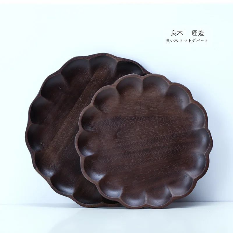 Factory direct shapely petal-shaped irregular solid wood counting heart snack plate cake wooden fruit plate wholesale
Factory direct shapely petal-shaped irregular solid wood counting heart snack plate cake wooden fruit plate wholesale