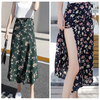 2019 Woman Boho Flower Long Skirt Summer Beach Sunny Ladies Casual Skirts Floral Chiffon Tutu Skirt
2019 Woman Boho Flower Long Skirt Summer Beach Sunny Ladies Casual Skirts Floral Chiffon Tutu Skirt