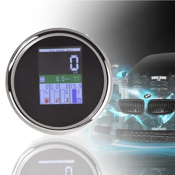 New 85mm TFT 5 in 1 Multi-functional Gauge Meter Digital Tachometer 9-32V Fuel Level Water Temp Oil Pressure 0~10Bar Alarm
New 85mm TFT 5 in 1 Multi-functional Gauge Meter Digital Tachometer 9-32V Fuel Level Water Temp Oil Pressure 0~10Bar Alarm
