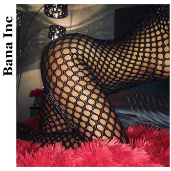 Sexy Hollow Out Bodysuit for Women Fishnet Pantyhose Mesh Hot Drilling Women Stockings Jumpsuits Transparent Lace Tights Female
Sexy Hollow Out Bodysuit for Women Fishnet Pantyhose Mesh Hot Drilling Women Stockings Jumpsuits Transparent Lace Tights Female