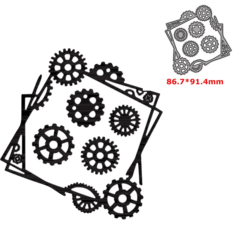 metal cutting dies cut die mold gear wheel frame decoration diy Scrapbook paper craft knife mould blade punch stencils dies
metal cutting dies cut die mold gear wheel frame decoration diy Scrapbook paper craft knife mould blade punch stencils dies