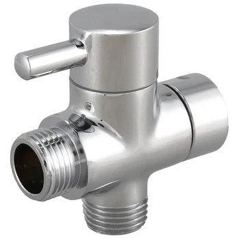 Faucet Shower Diverter 3 Way Shower Arm Diverter 2 Functions Shower Faucet Valve for Shower Mixer Brass Body Chrome Plated
Faucet Shower Diverter 3 Way Shower Arm Diverter 2 Functions Shower Faucet Valve for Shower Mixer Brass Body Chrome Plated