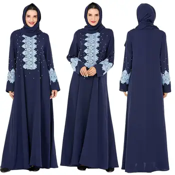 Fashion Women Embroidery Abaya Long Sleeve Beads Dress Robes Jilbab Islamic Dubai Gown Maxi Kaftan Muslim Loose Clothing Ramadan
Fashion Women Embroidery Abaya Long Sleeve Beads Dress Robes Jilbab Islamic Dubai Gown Maxi Kaftan Muslim Loose Clothing Ramadan