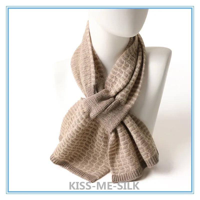KMS Latest New Autumn and Winter Cashmere Ring Scarf Warm Knitted Scarf Solid Color 21*82CM/52G
KMS Latest New Autumn and Winter Cashmere Ring Scarf Warm Knitted Scarf Solid Color 21*82CM/52G