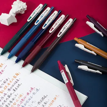 5Pcs/Set Retro Straight liquid Gel Pen 0.5mm Vintage Color Gel Pen Multicolor Neutral Pen For Diary School Office Supply
5Pcs/Set Retro Straight liquid Gel Pen 0.5mm Vintage Color Gel Pen Multicolor Neutral Pen For Diary School Office Supply