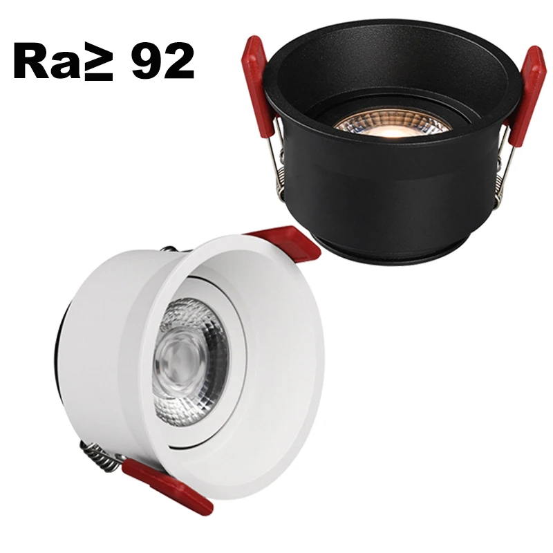 

Dimmable AC110V220V230V 5W7W15W20W COB Downlight LED Recessed Ceiling Lamp Spot Light For Home Lighting Indoor Lighting