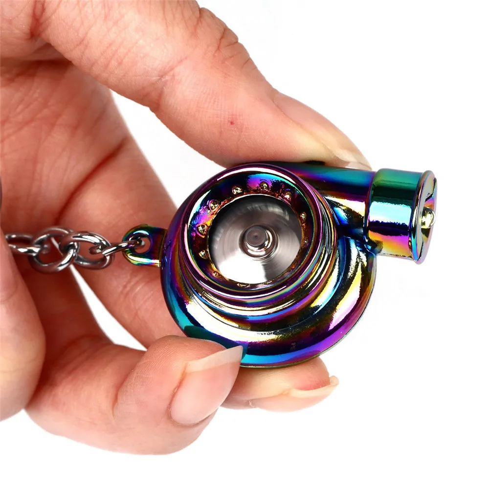 Car metal Key Chain Sound Turbo Key Sleeve Bearing Spinning Model Turbine Turbo charger Ring Key Turbo Shaped
Car metal Key Chain Sound Turbo Key Sleeve Bearing Spinning Model Turbine Turbo charger Ring Key Turbo Shaped