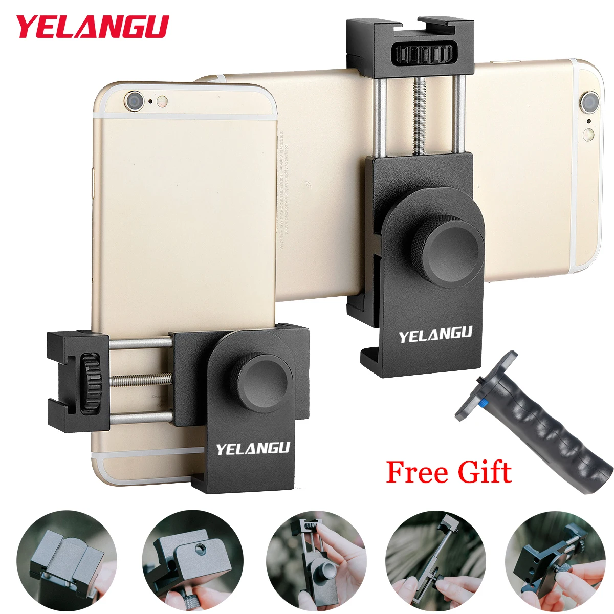 Smartphone Video Vlog Setup Metal Phone Holder Clip Clamp Mount With Cold Shoe For Mobile Phone xiaomi samsung
Smartphone Video Vlog Setup Metal Phone Holder Clip Clamp Mount With Cold Shoe For Mobile Phone xiaomi samsung