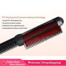 Anti-Scalding Dual-Use Curl Straight Comb 2 In 1 Hair Curler Straightener Temperature Control Negative Ion Hair Care Iron
Anti-Scalding Dual-Use Curl Straight Comb 2 In 1 Hair Curler Straightener Temperature Control Negative Ion Hair Care Iron