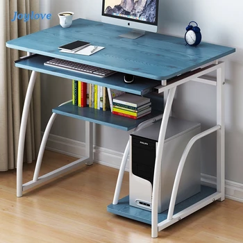 JOYOLOVE Modern Computer Desk Workstation Study Writing Table Home Office Furniture With Keyboard Bracket PC Metal 71cm
JOYOLOVE Modern Computer Desk Workstation Study Writing Table Home Office Furniture With Keyboard Bracket PC Metal 71cm